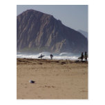 Morro Rock Beaches Surfers Postcards