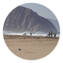 Morro Rock Beaches Surfers stickers by lifesphere Morro Rock Beaches Surfers stickers