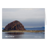 Morro Rock Morro Bay California Products Card