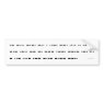 Minimalist Morse Code Bumper Sticker
