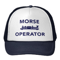Morse Operator Hat/Cap hats