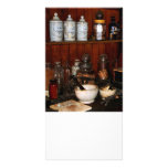 Mortar and Pestle in Drug Store Photo Card