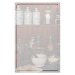 Mortar and Pestle in Drug Store Custom Stationery