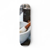 Mortar and Pestle in Lab Skateboard Deck