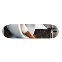 Mortar and Pestle in Lab Skateboard Deck