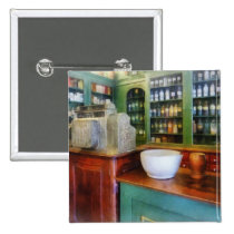 Mortar and Pestle in Pharmacy buttons