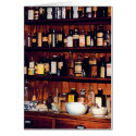 Mortar and Pestles and Medicine Bottles card