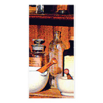 Mortar and Pestles and Medicine Bottles Photo Greeting Card