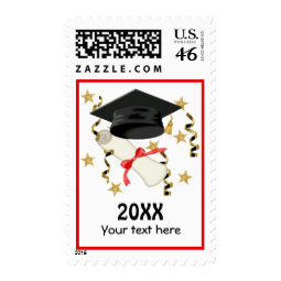 Mortar & Diploma - Customize stamp