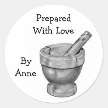 MORTAR & PESTLE: CREATED BY: STICKERS