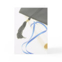 Mortarboard, Diploma, Blue Ribbon Card by SayHello Mortarboard, Diploma, Blue Ribbon Card