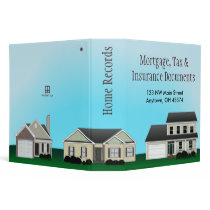 Mortgage, Tax and Insurance Documents Avery Binder