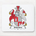 Morton Family Crest mousepads by coatsofarms Morton Family Crest mousepads