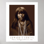 Mosa - A Native American Mojave Woman - 1903 Poster