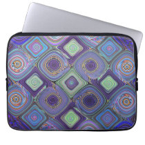 Mosaic 2 Fractal Abstract Art Laptop Computer Sleeve