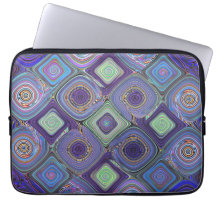 Mosaic 2 Fractal Abstract Art Laptop Computer Sleeve