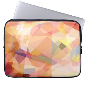 Mosaic Abstract Art | Modern Geometric Pattern 24 Laptop Sleeve