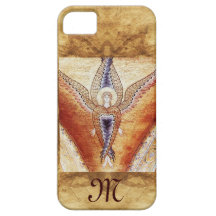 MOSAIC ANGEL  MONOGRAM iPhone 5 COVERS