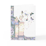 Mosaic Bat Mitzvah Greeting Card