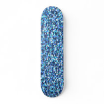 Mosaic Blue Skateboard Decks