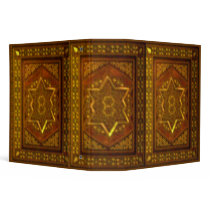 Mosaic Box in Brown binders