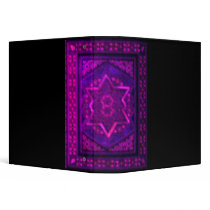 Mosaic Box in Purple binders by JudyMarisaEclecticCo Mosaic Box in Purple binders