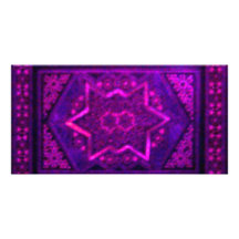 Mosaic Box in Purple Photo Card