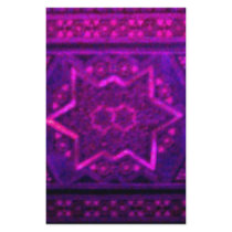 Mosaic Box in Purple stationery by JudyMarisaEclecticCo Mosaic Box in Purple stationery