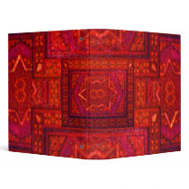 Mosaic Box in Red binders