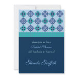 Mosaic Bridal Shower Invitation
