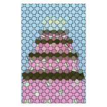 Mosaic Cake Stationary stationery by HUNTERSANGEL Mosaic Cake Stationary stationery