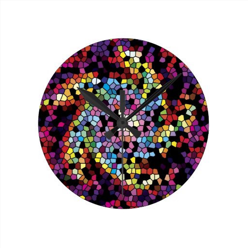 Mosaic Wall Clocks