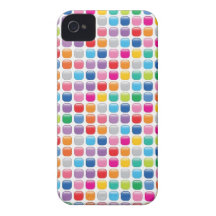 Mosaic Colorful Art Rainbow Dots iPhone 4 CaseMate