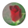 Mosaic Crimson Red Rose A...