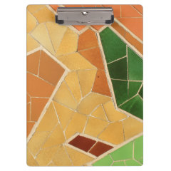 Mosaic decoration clipboards