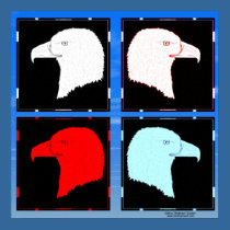Mosaic Eagle posters