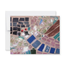 Mosaic Fireflies invitations