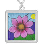 Mosaic Flower Necklace
