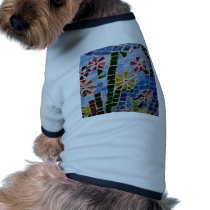 Mosaic Flowers pet clothing