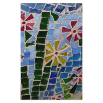 Mosaic Flowers stationery by MarciaJeanne Mosaic Flowers stationery
