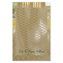 Mosaic Green and Gold Squares & Triangles Stationery Paper