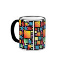 Mosaic mugs by dndartstudio Mosaic mugs