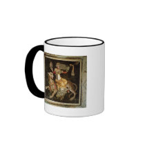 Mosaic of Dionysus riding a Leopard c.180 AD Coffee Mug