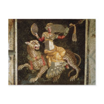 Mosaic of Dionysus riding a Leopard c.180 AD Post Cards