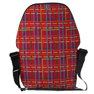 Mosaic Pattern Bag Courier Bags