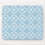 Mosaic Pattern - Light Blue Mousepad