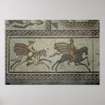 Mosaic pavement from the Roman villa at Low Print