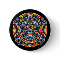 Mosaic Pirate-TIL buttons by kbilltv Mosaic Pirate-TIL buttons