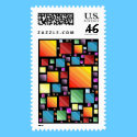 Mosaic postage by dndartstudio Mosaic postage