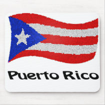 Mosaic PR Flag mousepads by hmaprk Mosaic PR Flag mousepads